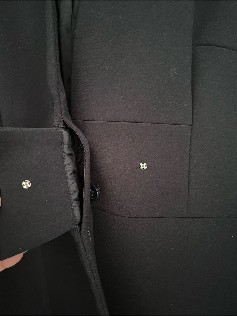 Sandra Augelozzi Dark Navy Blue Bow-Front Blazer and Pant Suit 💕 - Picture 8 of 12